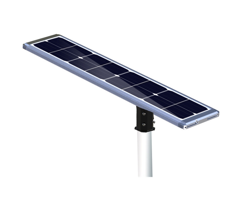 Lampadaire solaire intégré 60W